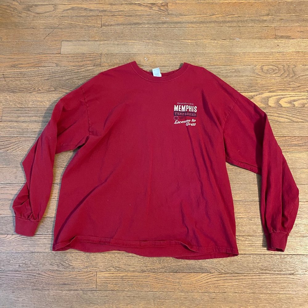 Memphis Tennessee Long Sleeved T-shirt